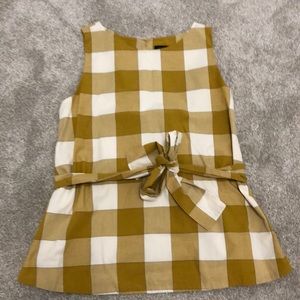 Ann Taylor Checkered Top